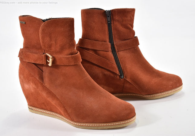 Högl Damen Stiefelette Boots UK 7 Nr. 25-B 368 - Schuh-Gebraucht - Second-hand - gebrauchte Schuhe