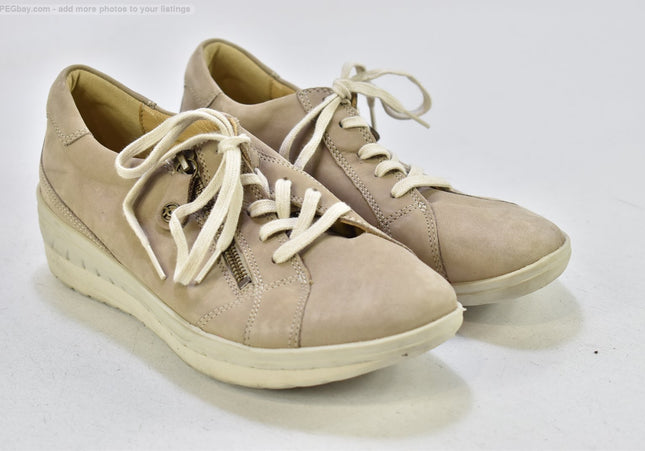 Hartjes Damen Halbschuhe Freizeitschuhe UK 4,5 Nr. 25-U 1085-schuhgebraucht-secondhand