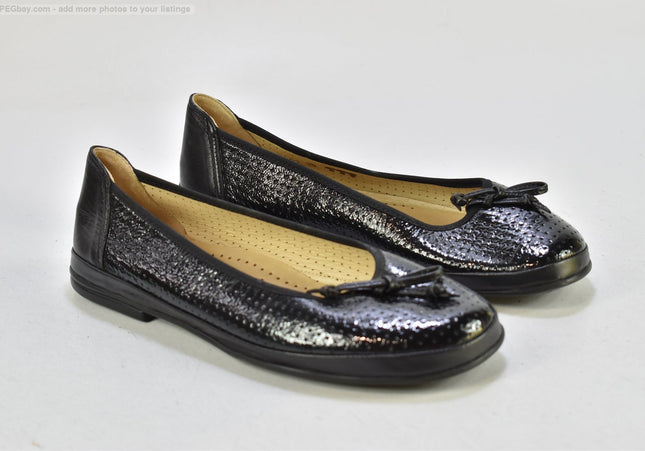 Helvesko Damen Halbschuhe Slipper Ballerinas EUR 39 Nr. 25-U 1434 - Schuh-Gebraucht - Second-hand - gebrauchte Schuhe