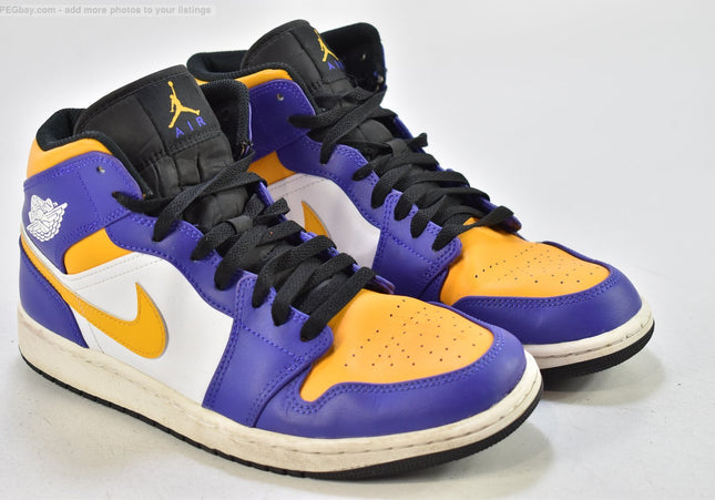 Jordan 1 Herren Sportschuhe Sneaker EUR 44,5 Nr. 25-T 890-gebrauchte schuhe-second hand-SchuhGebraucht