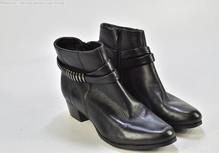 Klondike Damen Stiefelette Boots EUR 38 Nr. 25-B 758-gebrauchte schuhe-second hand-SchuhGebraucht