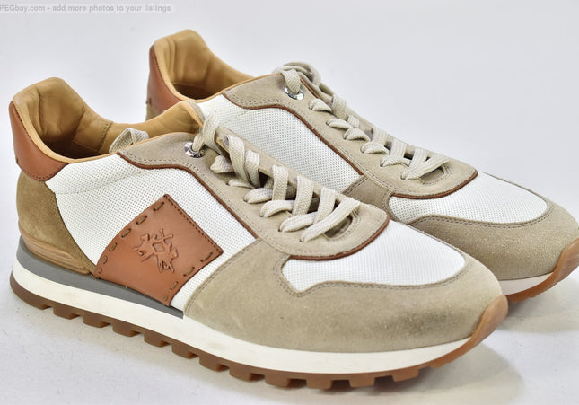La Martina Herren Halbschuhe Freizeitschuhe EUR 46 Nr. 25-T 488-gebrauchte schuhe-second hand-SchuhGebraucht