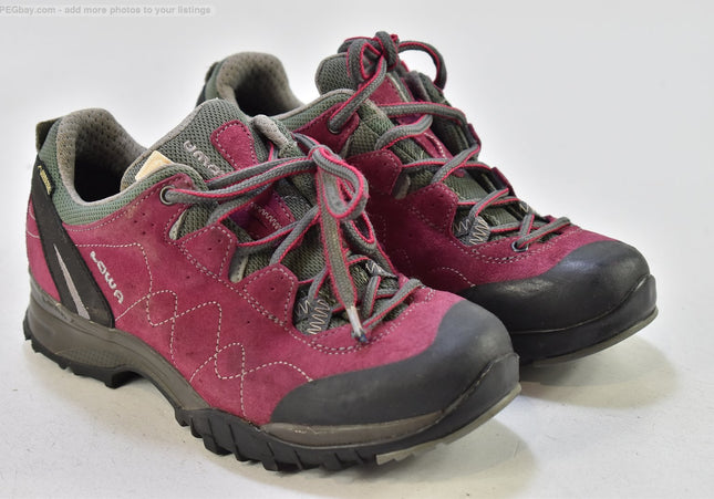 Lowa Focus GTX Damen Wanderschuhe Trekking EUR 37 Nr. 25-T 861-gebrauchte schuhe-second hand-SchuhGebraucht