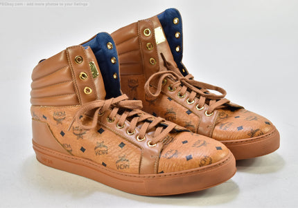 MCM Herren Sportschuhe Sneaker EUR 40 Nr. 25-V 349-gebrauchte Schuhe-second hand-SchuhGebraucht