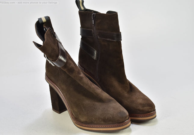 Marc O´Polo Damen Stiefelette Boots UK 4,5 Nr. 25-B 715-gebrauchte schuhe-second hand-SchuhGebraucht