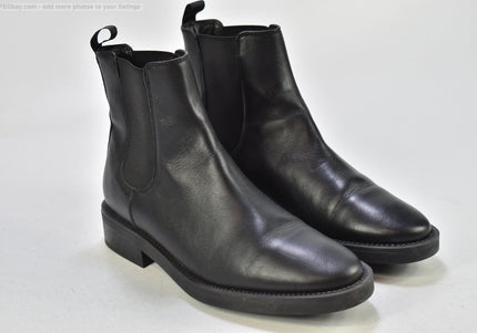 Massimo Dutti Damen Stiefelette Boots EUR 38 Nr. 25-B 704-gebrauchte schuhe-second hand-SchuhGebraucht