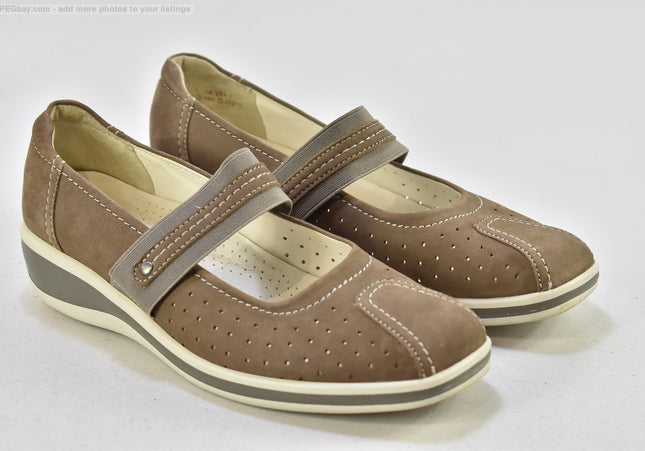 Medicus Damen Halbschuhe Slipper Ballerinas UK 6,5 Nr. 25-T 730-gebrauchte schuhe-second hand-SchuhGebraucht