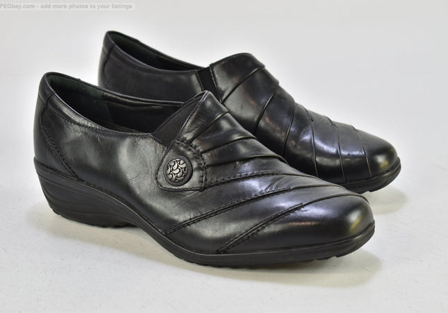 Medicus Damen Halbschuhe Slipper Ballerinas UK 7 Nr. 25-U 1420 - Schuh-Gebraucht - Second-hand - gebrauchte Schuhe
