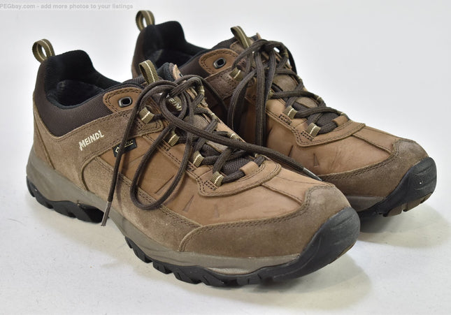 Meindl GTX Herren Wanderschuhe Trekking UK 10 Nr. 25-T 947-gebrauchte schuhe-second hand-SchuhGebraucht
