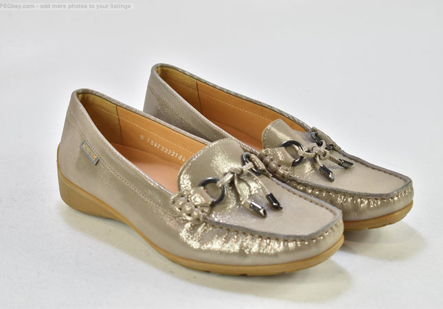 Mephisto Damen Halbschuhe Slipper Ballerinas UK 5,5 Nr. 25-U 2465