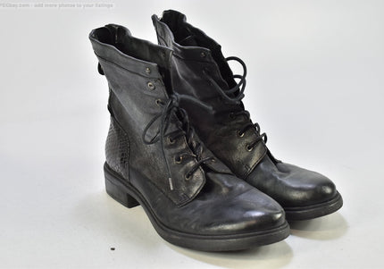 Mjus Damen Stiefelette Boots EUR 41 Nr. 25-B 723-gebrauchte schuhe-second hand-SchuhGebraucht