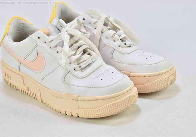 Nike Air Force 1 Damen Sportschuhe Sneaker EUR 38,5 Nr. 25-U 1735 - Schuh-Gebraucht - Second-hand - gebrauchte Schuhe