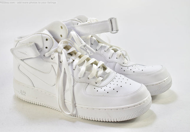 Nike Air Force 1 Herren Sportschuhe Sneaker EUR 46 Nr. 25-V 376-gebrauchte Schuhe-second hand-SchuhGebraucht