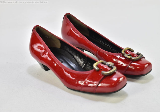 Paul Green Damen Pumps High Heels UK 5,5 Nr. 25-T 964-gebrauchte schuhe-second hand-SchuhGebraucht