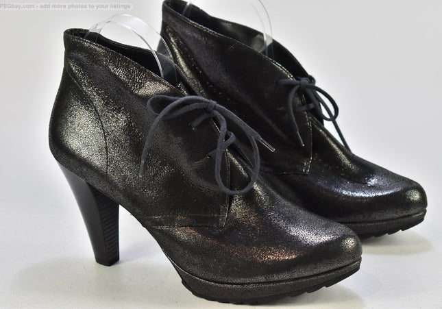 Paul Green Damen Stiefelette Boots EUR 41 Nr. 25-B 563-second hand-gebrauchte Schuhe-SchuhGebraucht