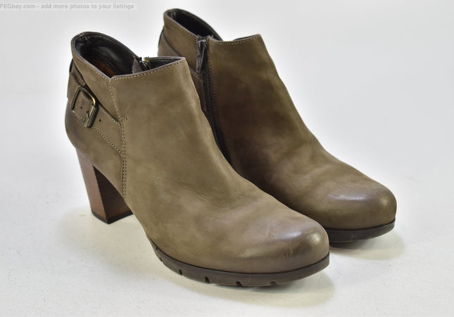 Paul Green Damen Stiefelette Boots UK 6,5 Nr. 25-B 515-second hand-gebrauchte Schuhe-SchuhGebraucht
