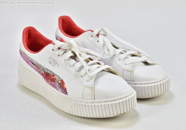 Puma Basket Damen Sportschuhe Sneaker EUR 38 Nr. 25-U 1482 - Schuh-Gebraucht - Second-hand - gebrauchte Schuhe