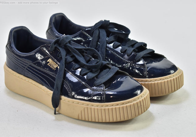 Puma Basket Damen Sportschuhe Sneaker EUR 39 Nr. 25-T 770-gebrauchte schuhe-second hand-SchuhGebraucht