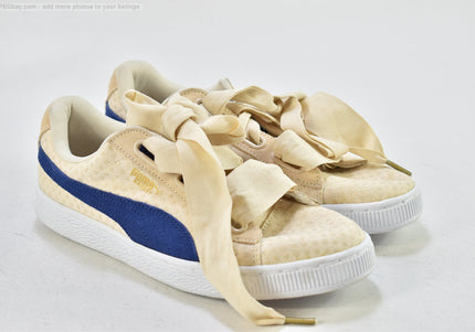 Puma Basket Damen Sportschuhe Sneaker EUR 40,5 Nr. 25-T 786-gebrauchte schuhe-second hand-SchuhGebraucht