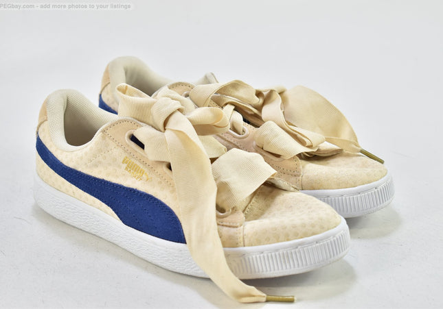 Puma Basket Damen Sportschuhe Sneaker EUR 40,5 Nr. 25-T 786-gebrauchte schuhe-second hand-SchuhGebraucht