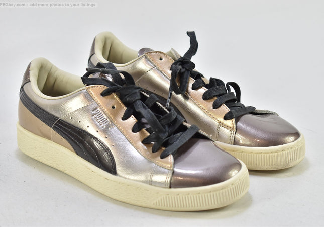 Puma Basket Damen Sportschuhe Sneaker EUR 40 Nr. 25-T 656-gebrauchte schuhe-second hand-SchuhGebraucht