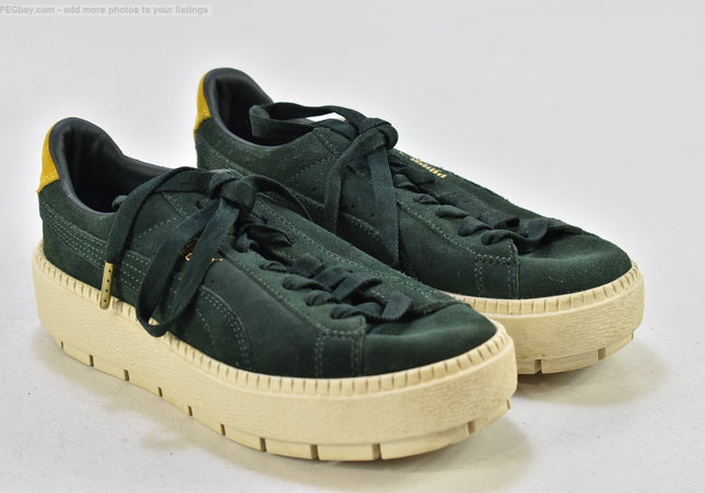Puma Suede Damen Sportschuhe Sneaker EUR 37 Nr. 25-T 673-gebrauchte schuhe-second hand-SchuhGebraucht