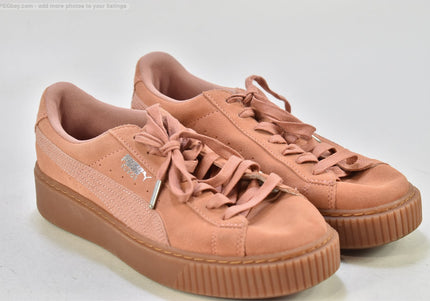 Puma Suede Damen Sportschuhe Sneaker EUR 40,5 Nr. 25-U 2767-second hand-gebrauchte Schuhe-SchuhGebraucht