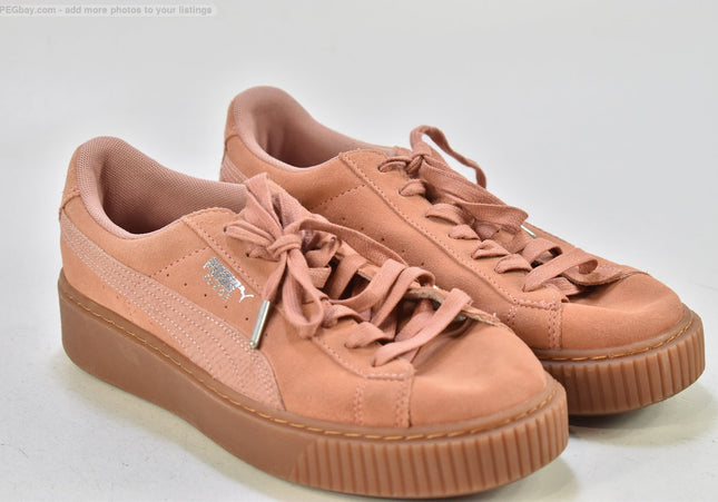 Puma Suede Damen Sportschuhe Sneaker EUR 40,5 Nr. 25-U 2767-second hand-gebrauchte Schuhe-SchuhGebraucht