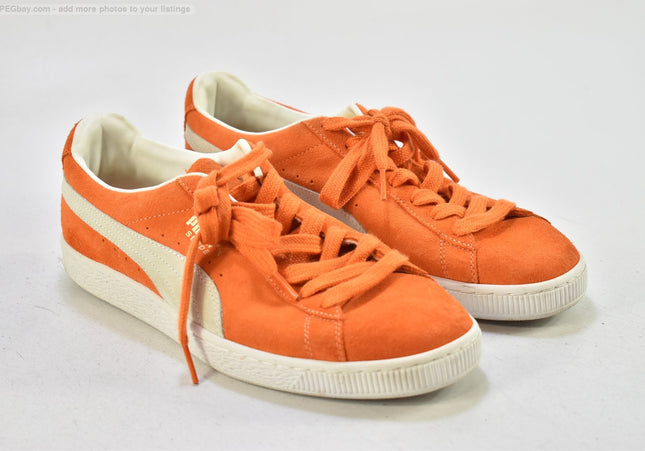 Puma Suede Herren Sportschuhe Sneaker EUR 42,5 Nr. 25-T 893-gebrauchte schuhe-second hand-SchuhGebraucht