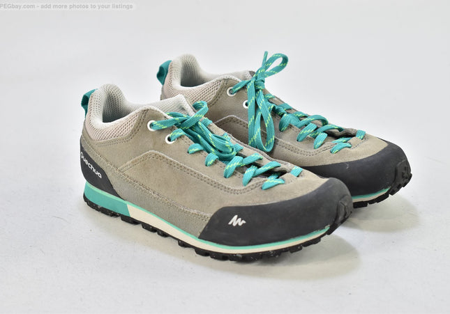 Quechua Damen Wanderschuhe Trekking EUR 36 Nr. 25-T 848-gebrauchte schuhe-second hand-SchuhGebraucht