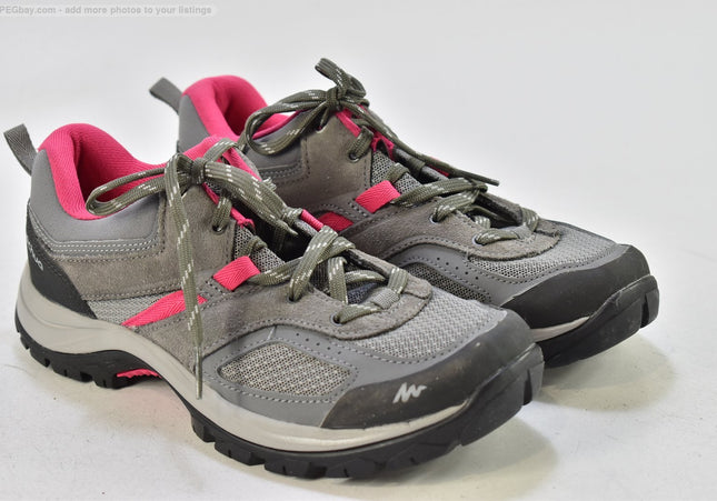 Quechua Damen Wanderschuhe Trekking EUR 37 Nr. 25-T 859-gebrauchte schuhe-second hand-SchuhGebraucht