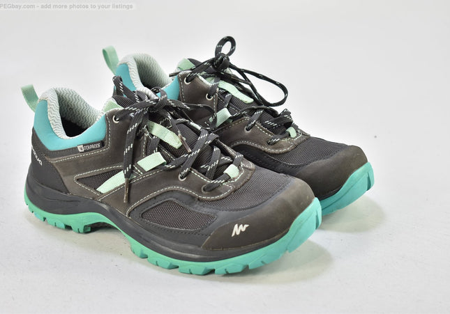 Quechua Damen Wanderschuhe Trekking SL 25,5cm Nr. 25-T 344-gebrauchte Schuhe-second hand-SchuhGebraucht