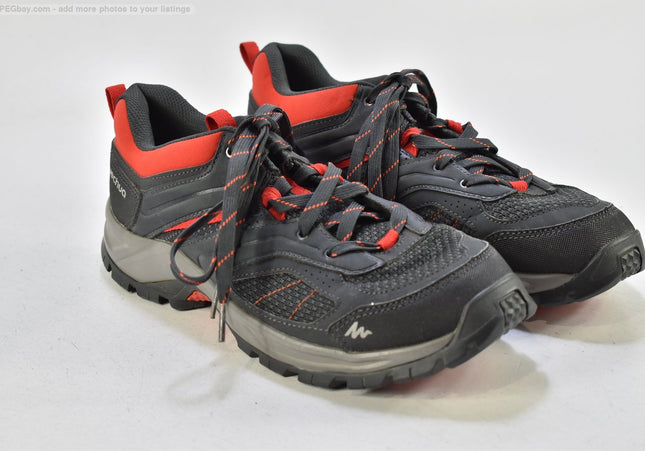Quechua Herren Wanderschuhe Trekking SL 28cm Nr. 25-T 48-second hand-gebrauchte Schuhe-SchuhGebraucht