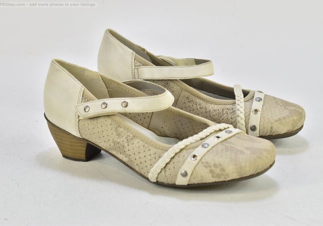 Rieker Damen Pumps High Heels EUR 38 Nr. 25-U 1696 - Schuh-Gebraucht - Second-hand - gebrauchte Schuhe