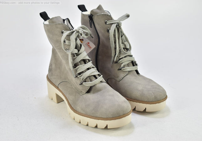 Rieker Damen Stiefelette Boots EUR 37 Nr. 25-B 540-second hand-gebrauchte Schuhe-SchuhGebraucht