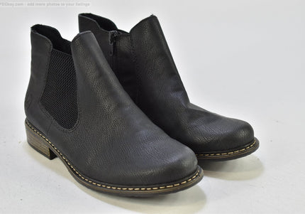 Rieker Damen Stiefelette Boots EUR 38 Nr. 25-B 535-second hand-gebrauchte Schuhe-SchuhGebraucht