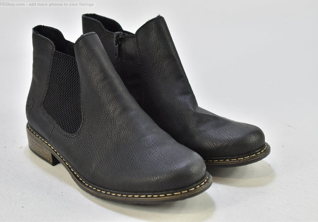Rieker Damen Stiefelette Boots EUR 38 Nr. 25-B 535-second hand-gebrauchte Schuhe-SchuhGebraucht