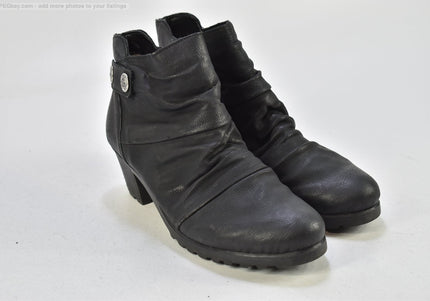 Rieker Damen Stiefelette Boots EUR 38 Nr. 25-B 749-gebrauchte schuhe-second hand-SchuhGebraucht