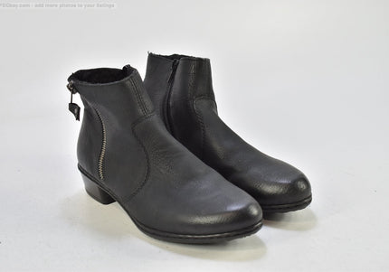 Rieker Damen Stiefelette Boots EUR 38 Nr. 25-B 761-gebrauchte schuhe-second hand-SchuhGebraucht