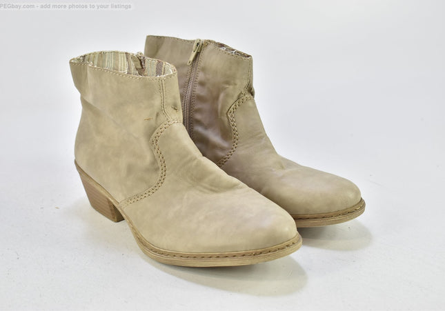 Rieker Damen Stiefelette Boots EUR 41 Nr. 25-B 539-second hand-gebrauchte Schuhe-SchuhGebraucht