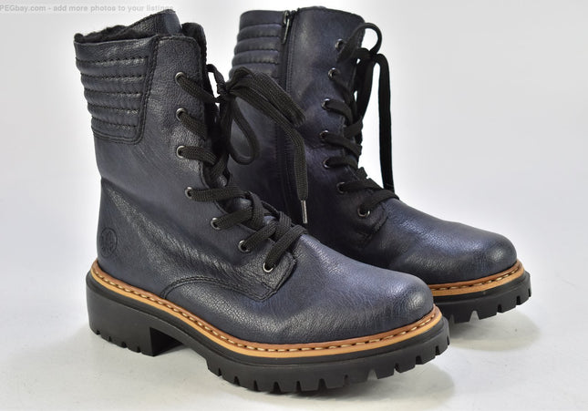 Rieker Damen Stiefelette Boots EUR 41 Nr. 25-B 564-second hand-gebrauchte Schuhe-SchuhGebraucht
