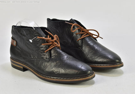 Rieker Damen Stiefelette Boots EUR 41 Nr. 25-B 601-second hand-gebrauchte Schuhe-SchuhGebraucht