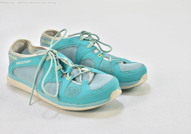 Salomon Damen Wanderschuhe Trekking EUR 38 2/3 Nr. 25-T 834-gebrauchte schuhe-second hand-SchuhGebraucht