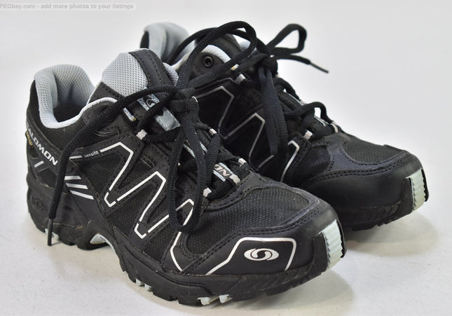 Salomon GTX Damen Wanderschuhe Trekking EUR 37 1/3 Nr. 25-T 849-gebrauchte schuhe-second hand-SchuhGebraucht