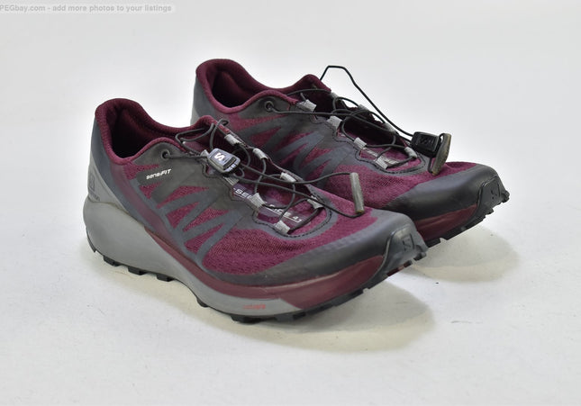 Salomon Sense Ride 2 Damen Wanderschuhe Trekking EUR 40 2/3 Nr. 25-V 347-gebrauchte Schuhe-second hand-SchuhGebraucht