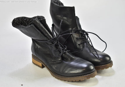 Schuhengel Damen Stiefelette Boots EUR 38 Nr. 25-B 734-gebrauchte schuhe-second hand-SchuhGebraucht