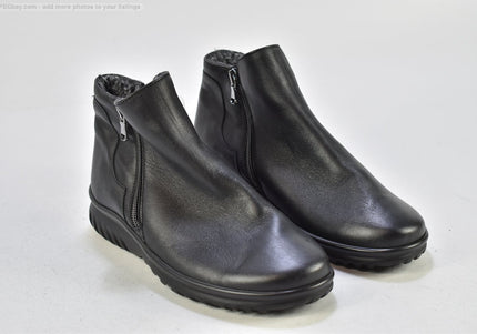 Semler Damen Stiefelette Boots UK 4 Nr. 25-B 528-second hand-gebrauchte Schuhe-SchuhGebraucht