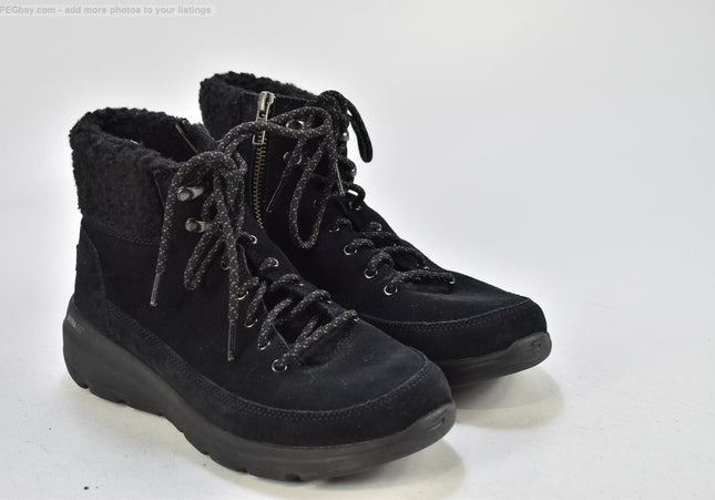 Skechers Damen Stiefelette Boots EUR 38 Nr. 25-B 740-gebrauchte schuhe-second hand-SchuhGebraucht