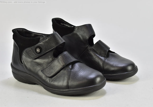 Solidus Damen Stiefelette Boots UK 6,5 Nr. 25-B 583-second hand-gebrauchte Schuhe-SchuhGebraucht