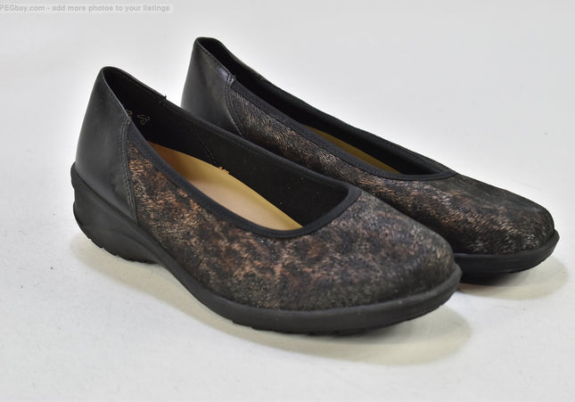 Solidus Karo Damen Halbschuhe Slipper Ballerinas UK 5,5 Nr. 25-U 2112